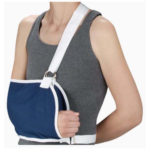 Deroyal Industries Inc Immobilizer Sling Shoulder Canvas/Foam Navy Size Large Universal Ea - 9002-04