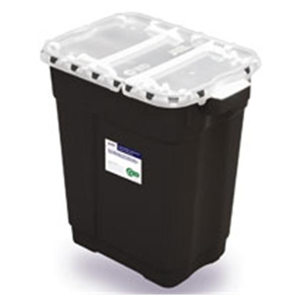 Becton-Dickinson Container Sharps Recykleen 17Gal Plastic Black/Gray 5/Case - 305071