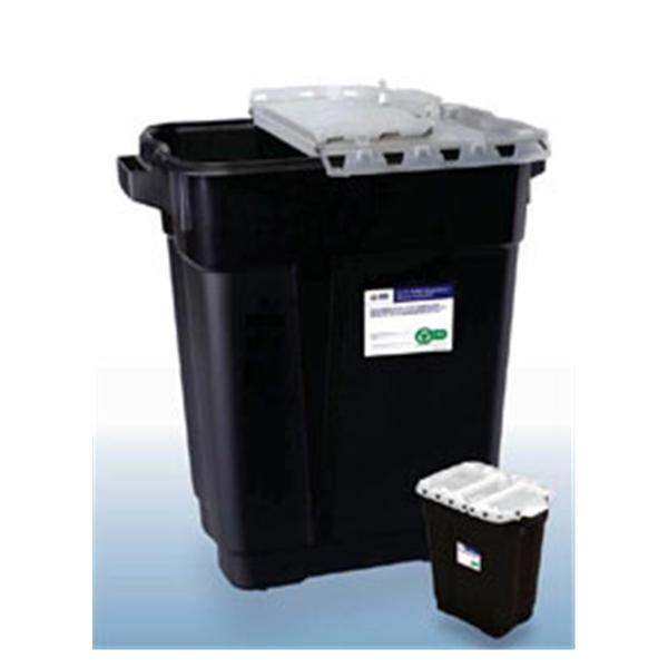 Becton-Dickinson Container Sharps Recykleen 19Gal Plastic Black 5/Case - 305072