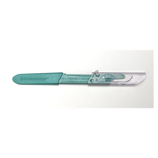 Bard Parker Scalpel Surgical Bard-Parker Standard/#20 Safety Sterile Disposable 10/Box, 10 Bx/Ca - 372620