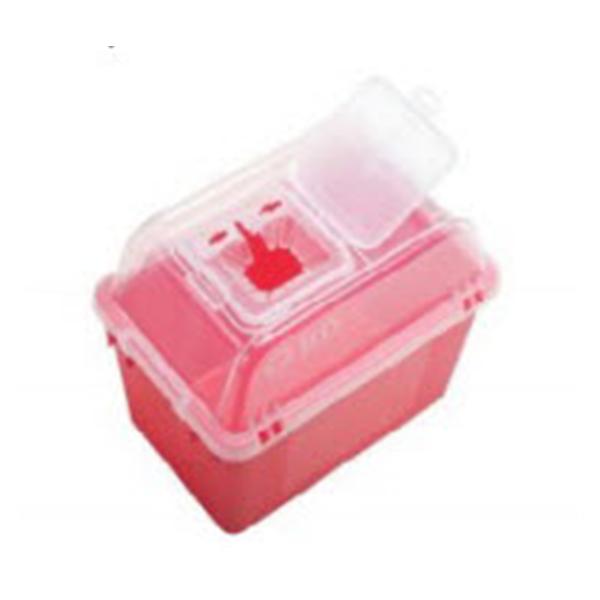 Becton-Dickinson Container Sharps 2Gal Plastic Red/Clear 8Qt, 24 Ea/Ca - 305344