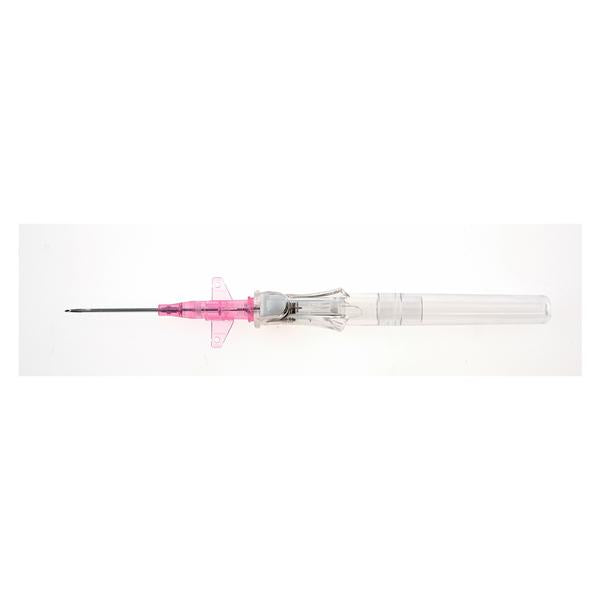 Becton-Dickinson Catheter Blood Control Insyte Autoguard Shielded 20Gx1" W/O Wings Pink 50/Bx, 4 Bx/Ca - 382533