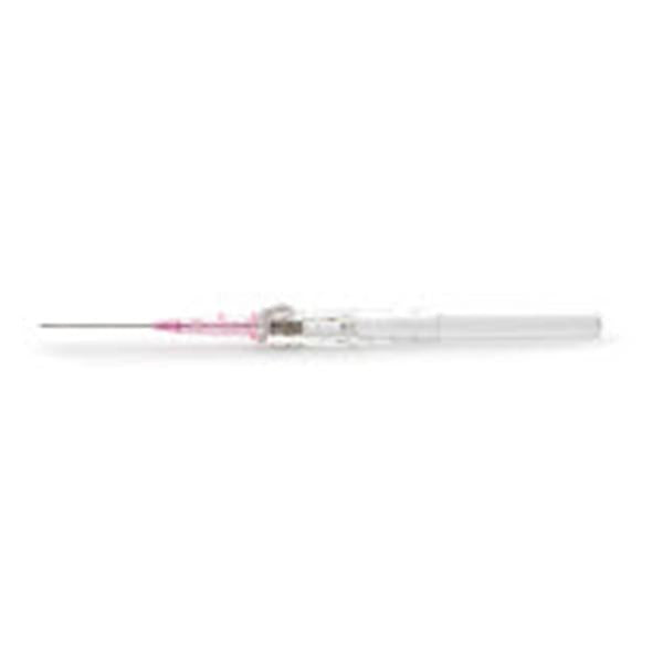 Becton-Dickinson Catheter Iv Insyte Autoguard Shielded 24Gx3/4" 3/4" With Wings Yellow 50/Bx, 4 Bx/Ca - 382612