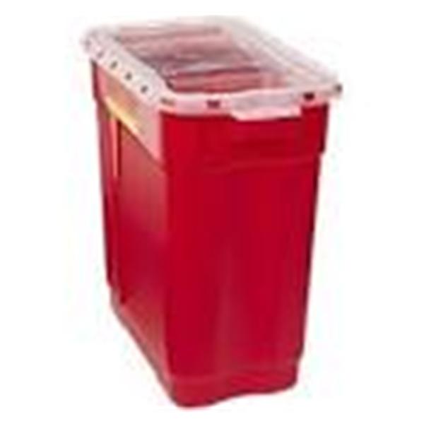 Becton-Dickinson Container Sharps 9Gal Large Plastic Red/Clear Ea, 8 Ea/Ca - 305616
