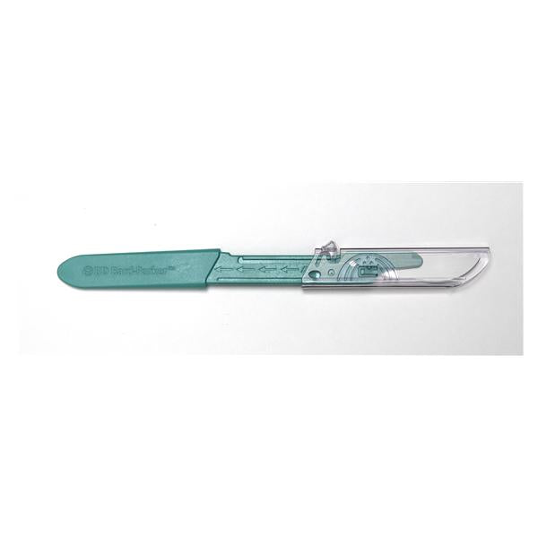 Bard Parker Scalpel Surgical Bard-Parker Standard/#22 Safety Sterile Disposable 10/Box, 10 Bx/Ca - 372622