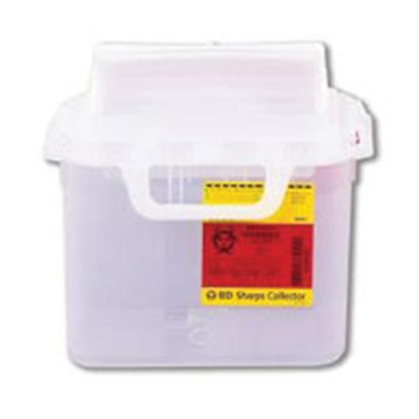 Becton-Dickinson Container Sharps 5.4Qt Plastic Pearl Ea, 20 Ea/Ca - 305444