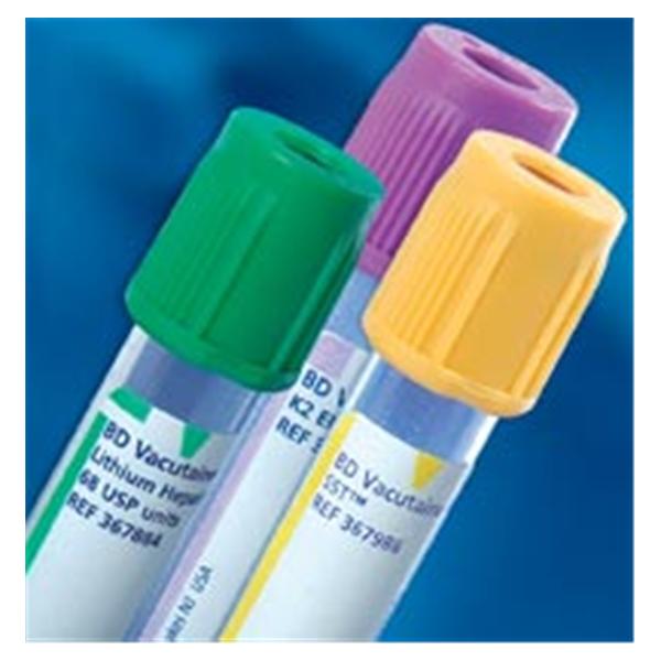 Becton-Dickinson Tube Ven Bc Vacutainer 7Ml 13X100 K3Edta 12.15Mg/ Lq 15% Sol Lav 100/Bx, 10 Bx/Ca - 366450