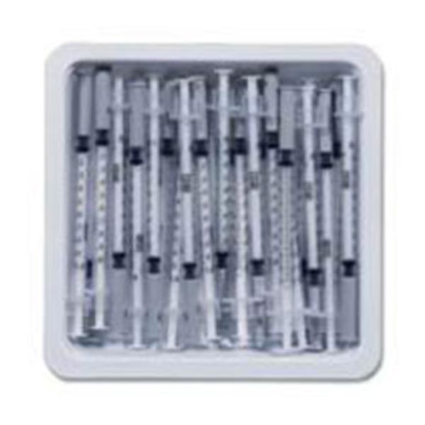 Becton-Dickinson Syringe/Needle Allergy Precisionglide 1Cc 27Gx1/2" Cnvntnl Prm Atch Ndl 25/Pk, 40 Pk/Ca - 305540