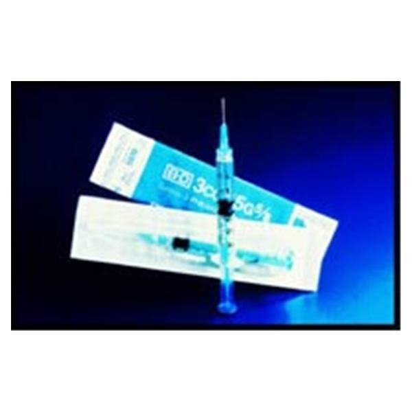Becton-Dickinson Syringe/Needle 3Cc Luer Lock 26Gx5/8" Conventional 100/Bx, 8 Bx/Ca - 309587