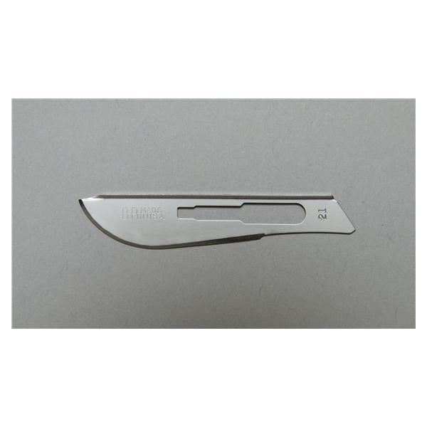 Bard Parker Blade Surgical Bard-Parker #21 Carbon Steel Sterile Disposable 150/Ca - 371121