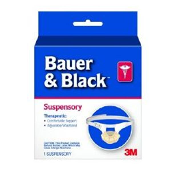 BD EHS Business Suspensory Bauer & Black _ Cotton Medium 48/Ca - 202262