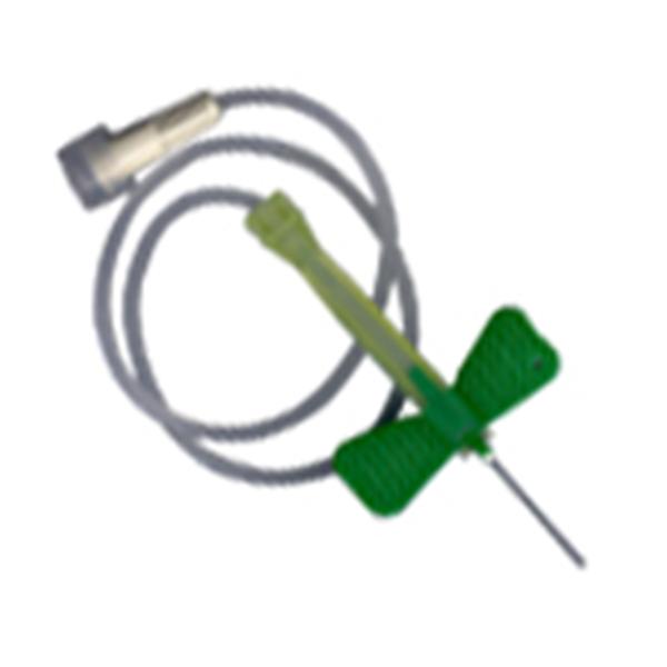 Becton-Dickinson Blood Collection Set Safety-Lok 21Gx3/4" Safety Green 50/Bx, 4 Bx/Ca - 367296