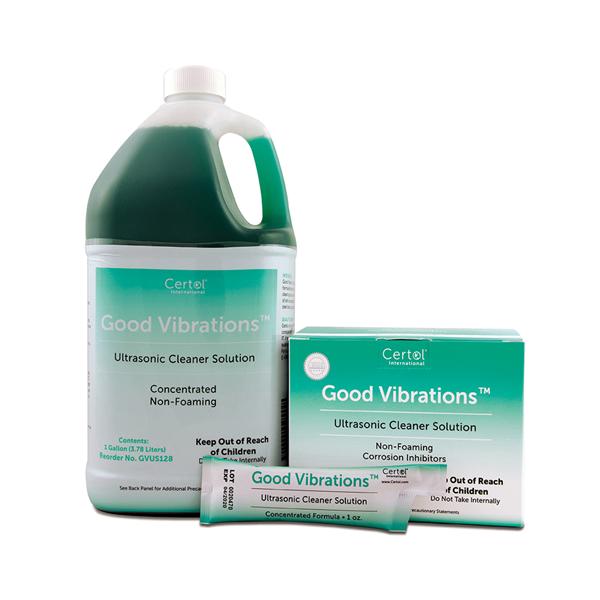 Certol International Cleaner Ultrasonic Good Vibration 1 Oz Mint 24/Package, 6 Pk/Ca - GVUS24-1