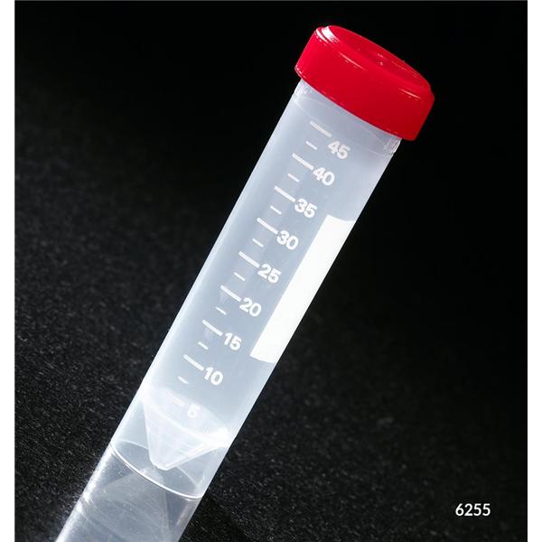 Globe Scientific Transport Tube Polypropylene 50Ml 30X115Mm Cncl Slf Stnd Strl 500/Ca - 6256